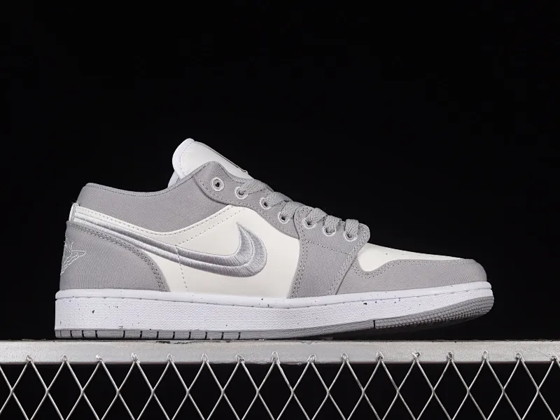 All categories Air Jordan Jordan series basketball shoes Air Jordan 1 Low Air Jordan 1 Low "Light Steel Grey" AJ1 Joe 1 white gray low-top cultural basketball shoes DV0426-012